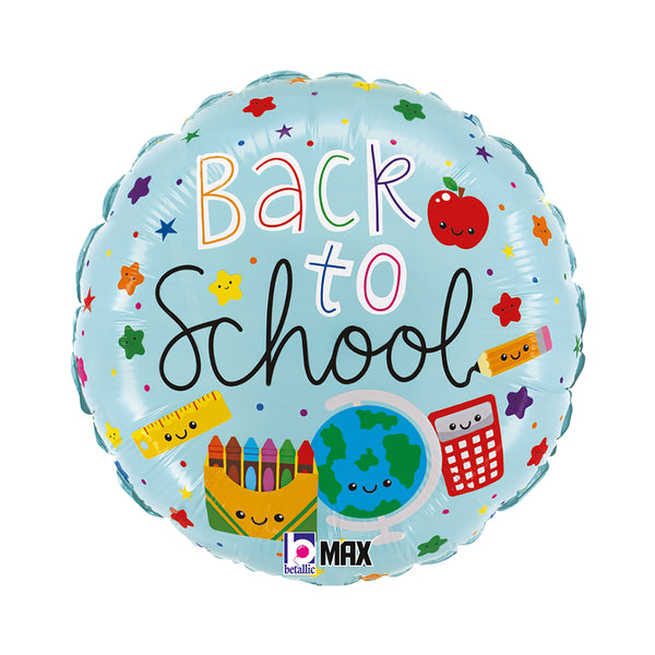 18" ROUND BACK TO SCHOOL FOIL