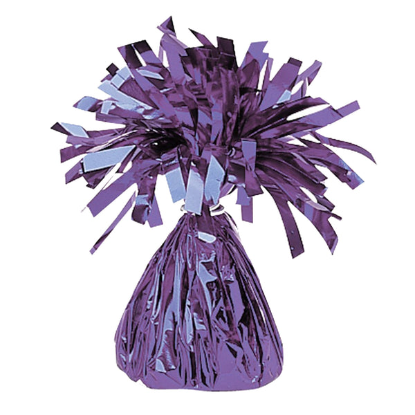 FOIL BALLOON WEIGHTS (170g) PURPLE (BOX OF 12)