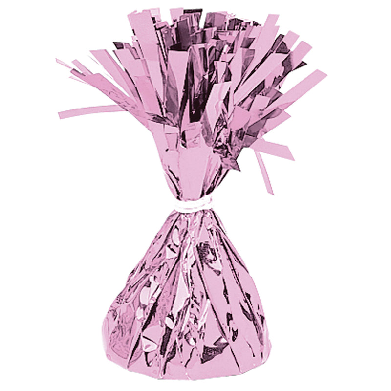 FOIL BALLOON WEIGHTS (170g) PINK (BOX OF 12)