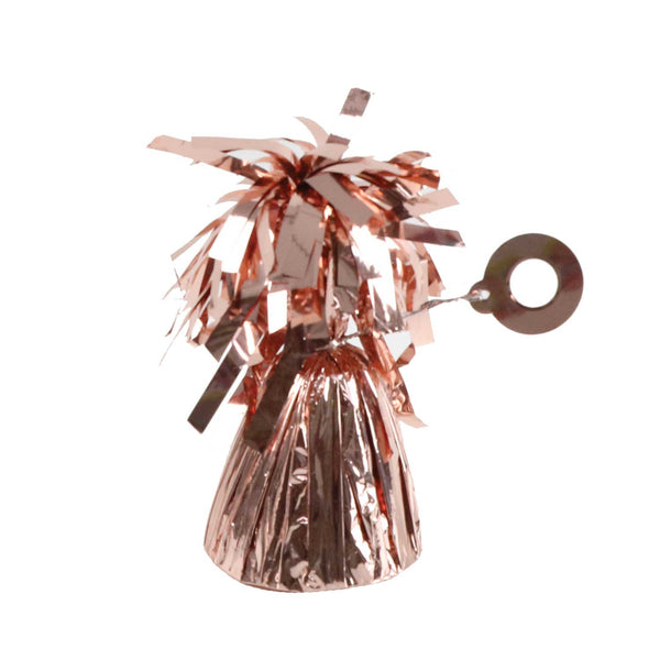 FOIL BALLOON WEIGHTS (170g) ROSE GOLD (BOX OF 12)