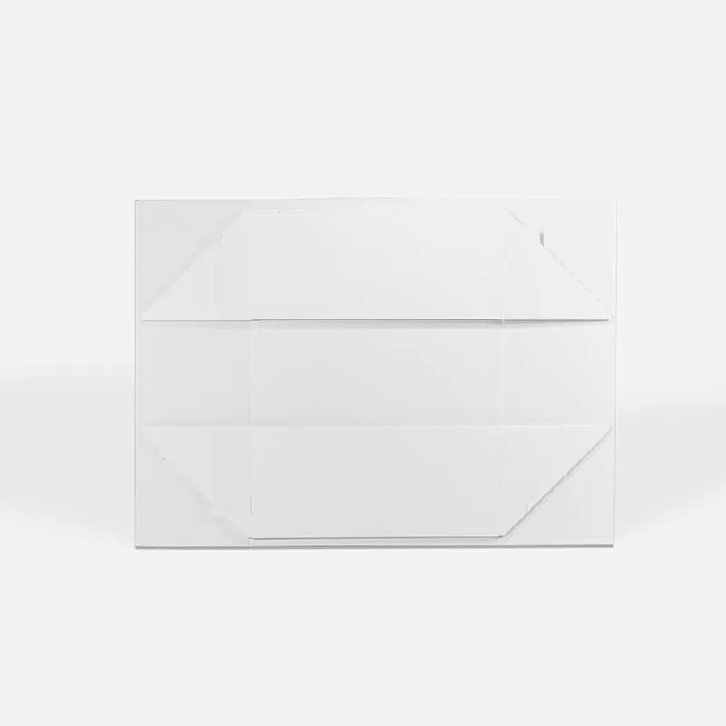 BOX: MEDIUM WHITE MAGNETIC GIFT BOX