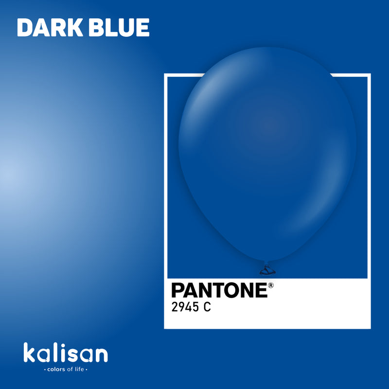 5" KALISAN STANDARD DARK BLUE LATEX (100 PER BAG)