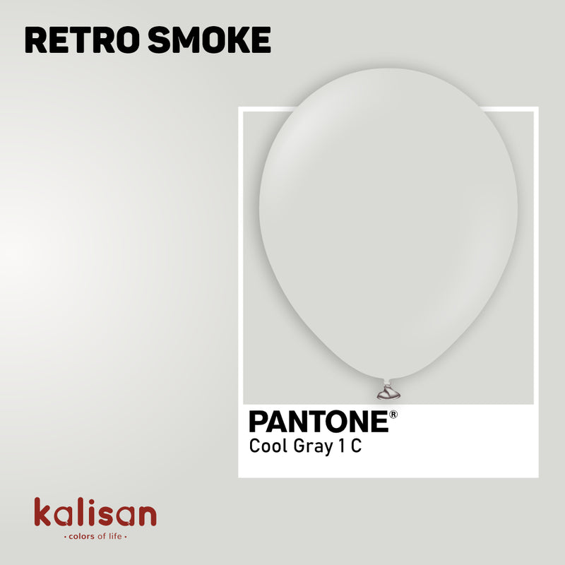 12" KALISAN RETRO SMOKE LATEX (100 PER BAG)