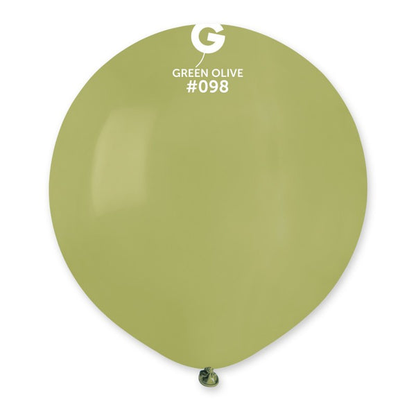 19" GEMAR GREEN OLIVE #098 LATEX (25 PER PACK)