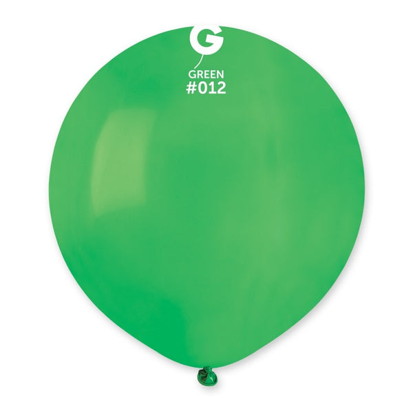19" GEMAR GREEN #012 LATEX (25 PER PACK)