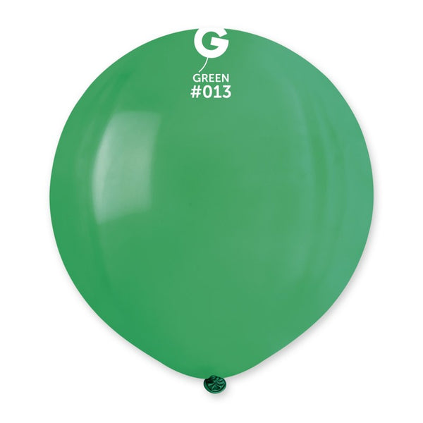 19" GEMAR GREEN #013 LATEX (25 PER PACK)