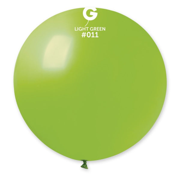 31" GEMAR LIGHT GREEN #011 LATEX (1 PER PACK)