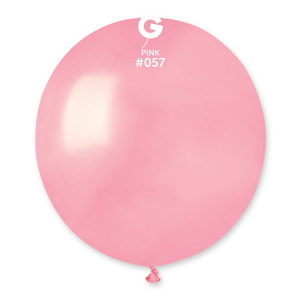 19" GEMAR PINK #057 LATEX (25 PER PACK)