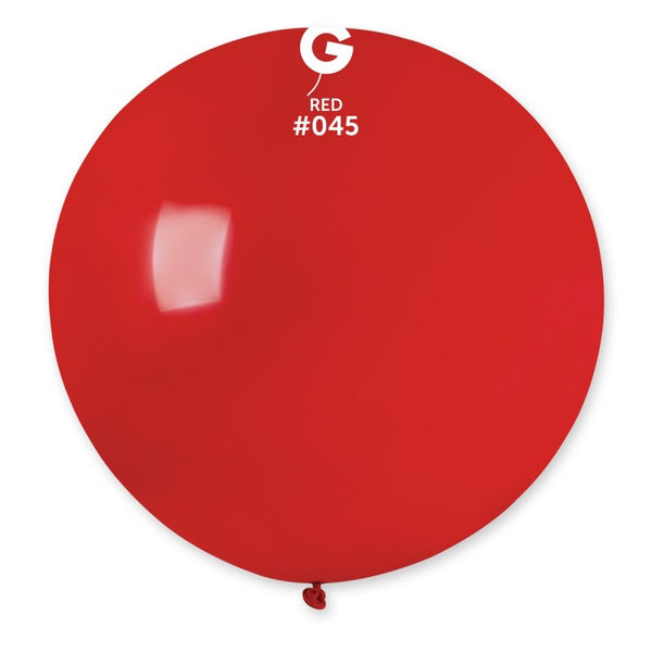31" GEMAR RED #045 LATEX (1 PER PACK)