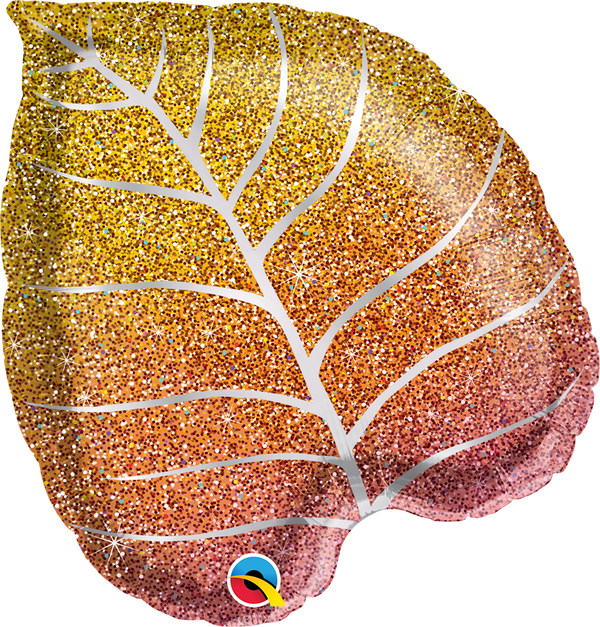 Qualatex 19957 Fall Glittergraphic Ombre Leaf Foil