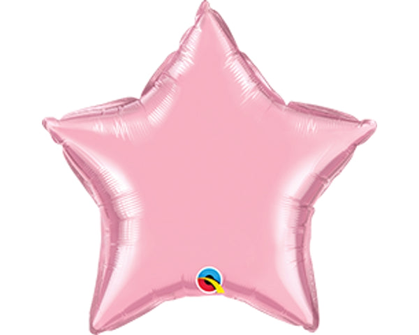 Qualatex 54571 4" Pearl Pink Foil Balloon