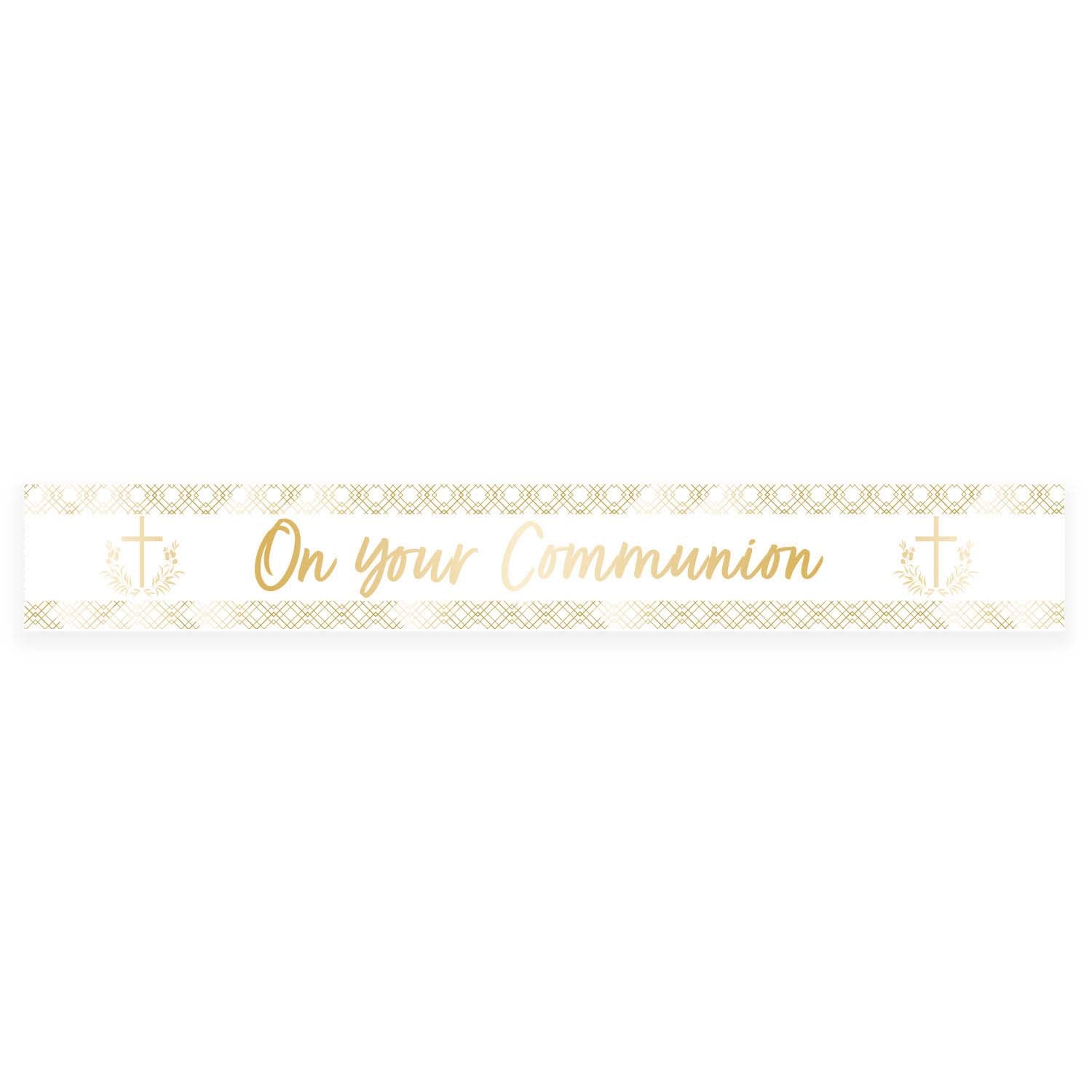Botanical Celebration Foil Communion Banner Ireland