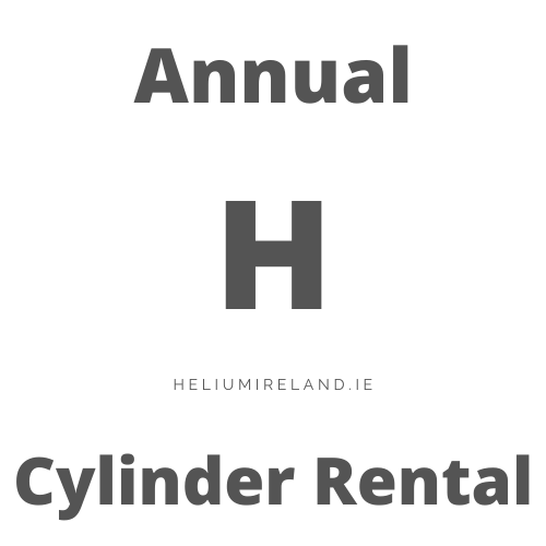 Helium Ireland Annual Rental Per Helium Cylinder