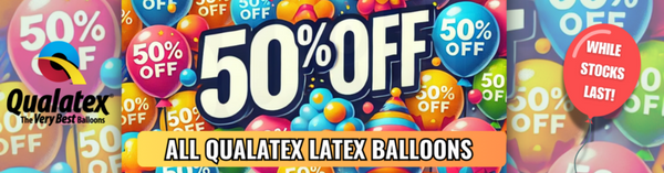 Massive Savings on Qualatex Premium Latex Balloons