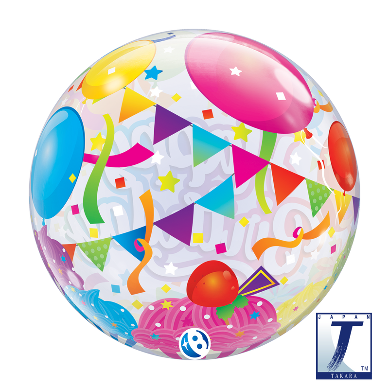22" SINGLE BUBBLE BIRTHDAY SURPRISE