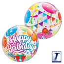 22" SINGLE BUBBLE BIRTHDAY SURPRISE