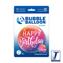 22" SINGLE BUBBLE BIRTHDAY OMBRE & DOTS