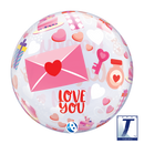22" SINGLE BUBBLE EVERYTHING VALENTINES