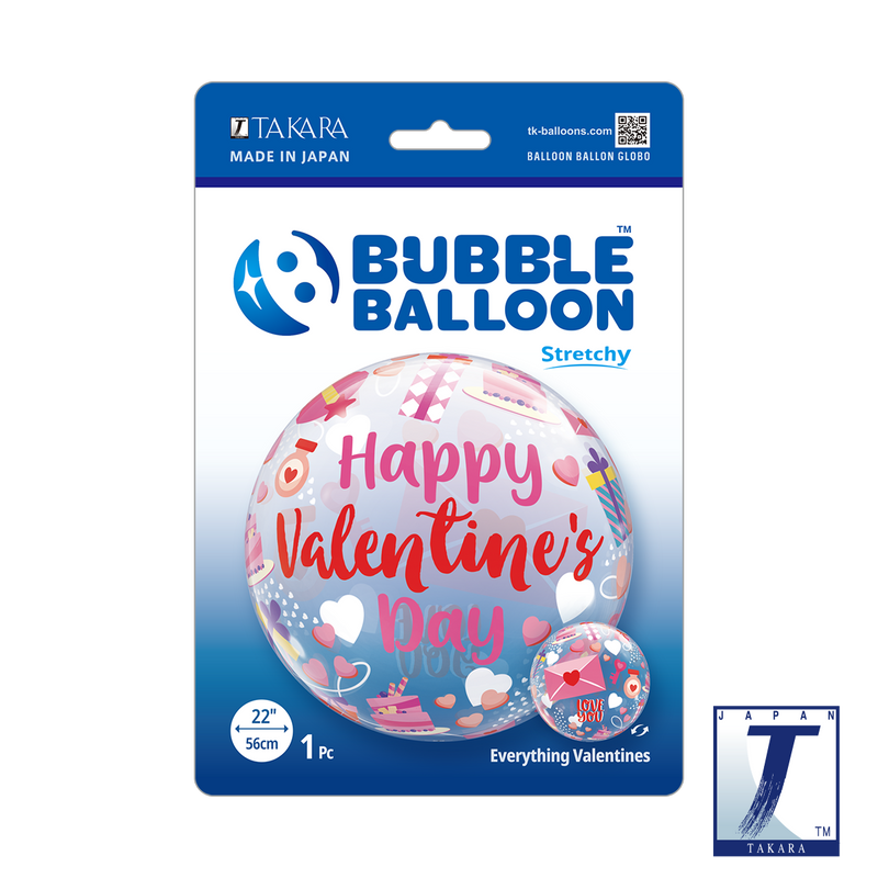 22" SINGLE BUBBLE EVERYTHING VALENTINES