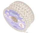 ELEGANZA PEARL BEAD STRING WHITE NO.1 (8MM x 10M)