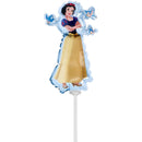 9" MINI DISNEY PRINCESS SNOW WHITE FOIL - FLAT