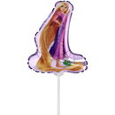 9" MINI DISNEY PRINCESS RAPUNZEL FOIL - FLAT