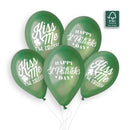 12" GEMAR HAPPY ST PATRICK'S DAY LATEX (25 PER PACK)