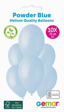 13" GEMAR RETAIL LATEX POWDER BLUE