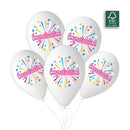 13" GEMAR RETAIL LATEX CONGRATULATIONS (6 BALLOONS PER PACK)