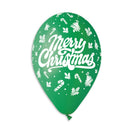 13" GEMAR RETAIL LATEX MERRY CHRISTMAS