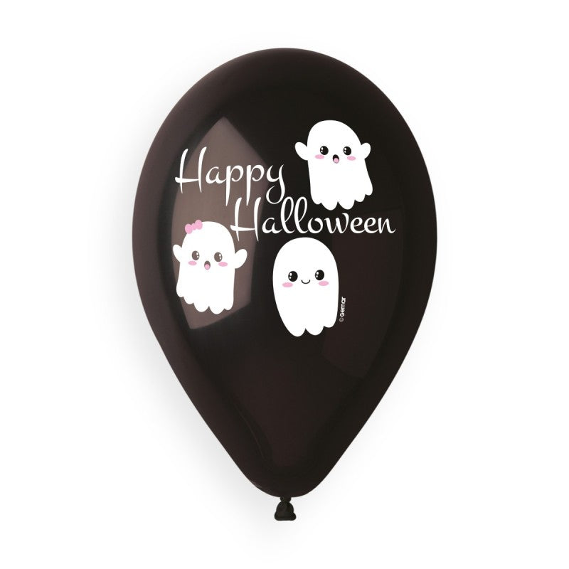 13" GEMAR RETAIL LATEX CUTE GHOST HALLOWEEN