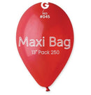 13" GEMAR MAXI RED LATEX (250 PER BAG)