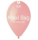 13" GEMAR MAXI BABY PINK LATEX (250 PER BAG)