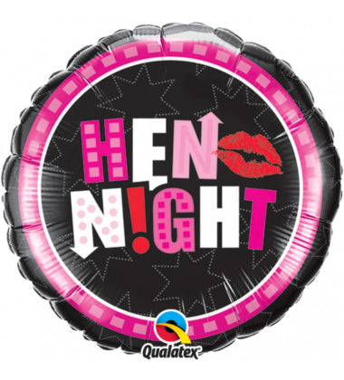 18" ROUND HEN NIGHT FOIL