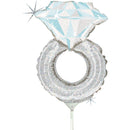9" MINI WEDDING RING HOLOGRAPHIC FOIL