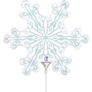 14" MINI SNOWFLAKE FOIL