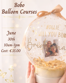 BOBO TRAINING COURSE 30TH JUNE -  10AM-1PM