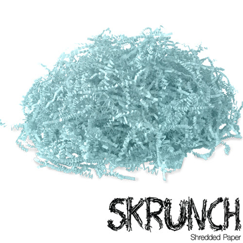 SHREDDED PAPER LIGHT BLUE (500 GRAM PACK)
