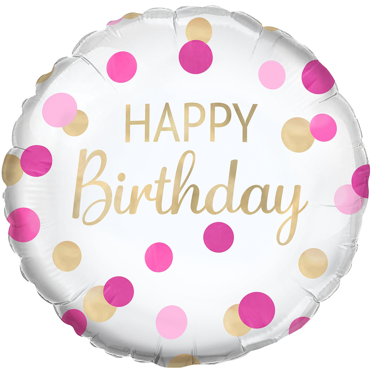 Amscan Konfetti Metallic ‚Happy Birthday‘ – Glitzernde Party-Deko