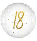 18" ELEGANT SPARKLE WHITE 18 HOLOGRAPHIC FOIL