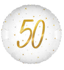 18" ELEGANT SPARKLE WHITE 50 HOLOGRAPHIC FOIL