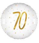 18" ELEGANT SPARKLE WHITE 70 HOLOGRAPHIC FOIL