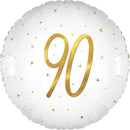 18" ELEGANT SPARKLE WHITE 90 HOLOGRAPHIC FOIL