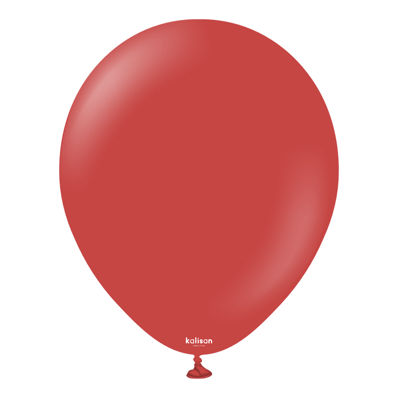 12" KALISAN STANDARD DEEP RED LATEX (100 PER BAG)