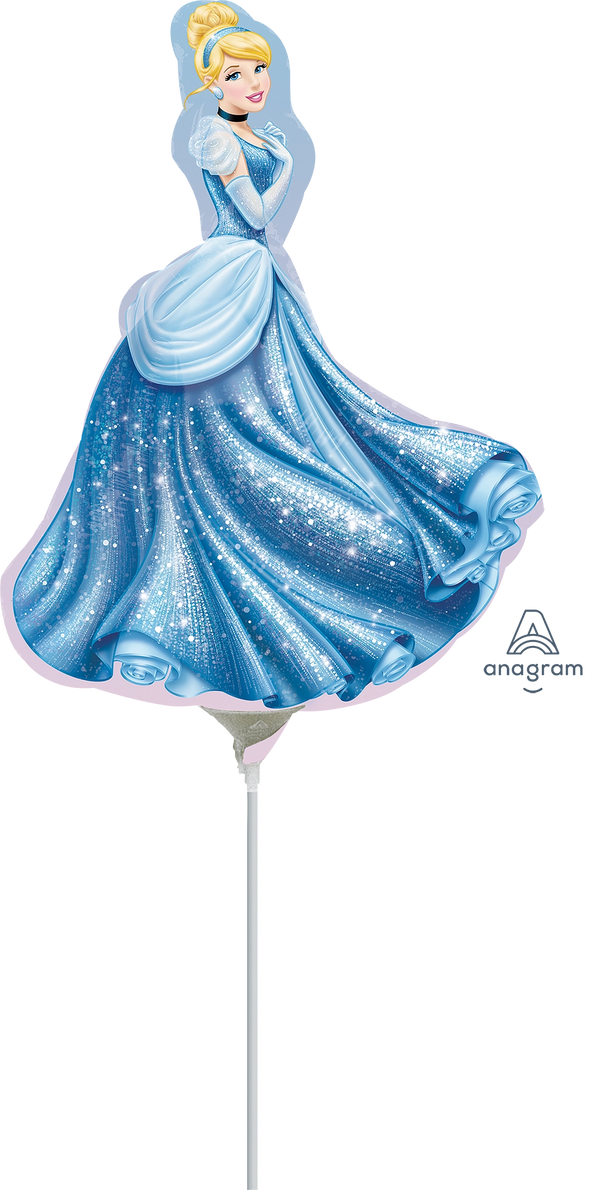 14" DISNEY PRINCESS CINDERELLA MINI FOIL