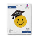 26" GRADUATION SMILEY FOIL