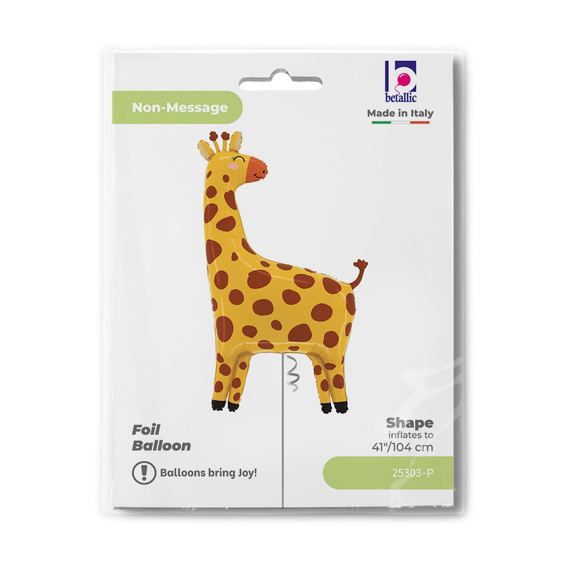 41" JUNGLE GIRAFFE FOIL