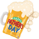 27" FATHER'S DAY BEER MUG FOIL