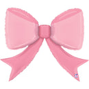 41" PRETTY PINK BOW FOIL