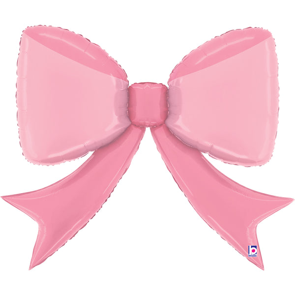 41" PRETTY PINK BOW FOIL